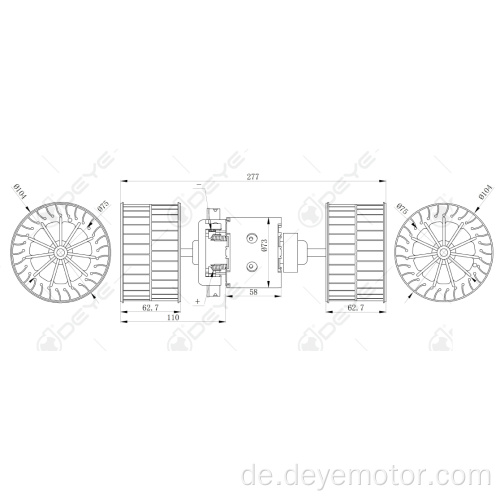 Gebläsemotor für MAN L 2000 M 2000L